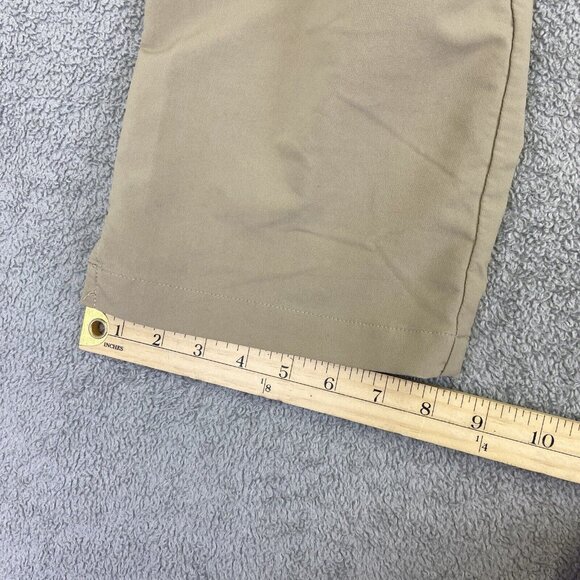 Under Armour Mens 34x32 (Fits 34x30) Khaki Golf Pants Straight Leg Chino FLAWS - Picture 6 of 11